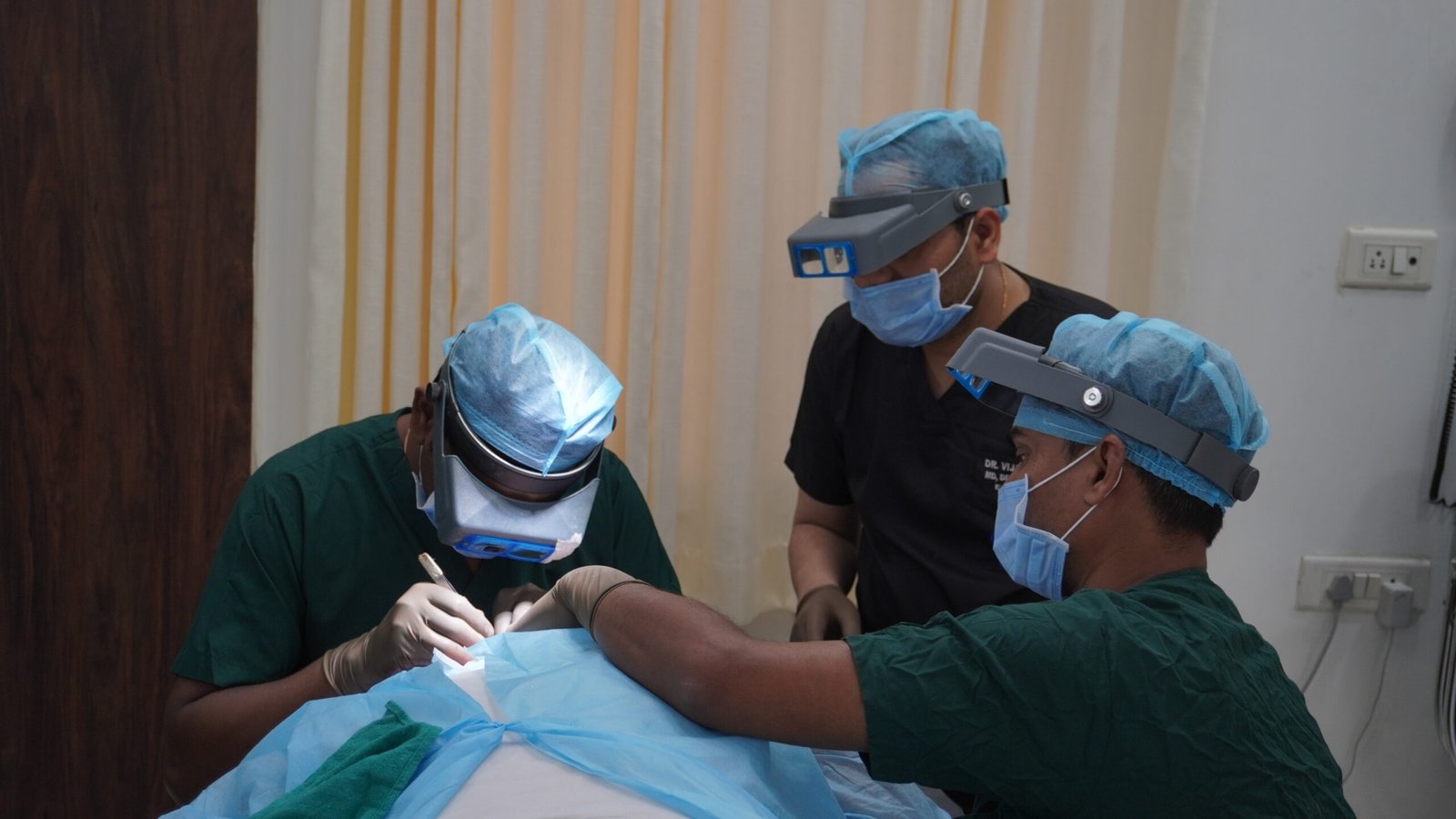 PRP hair loss treatment being administered by a dermatologist at Skinfollix skin clinic in Delhi