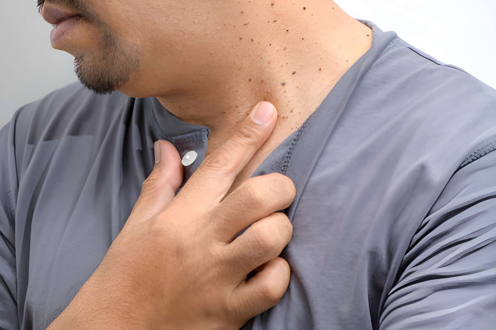 Flat warts assessed for wart removal treatment in Delhi