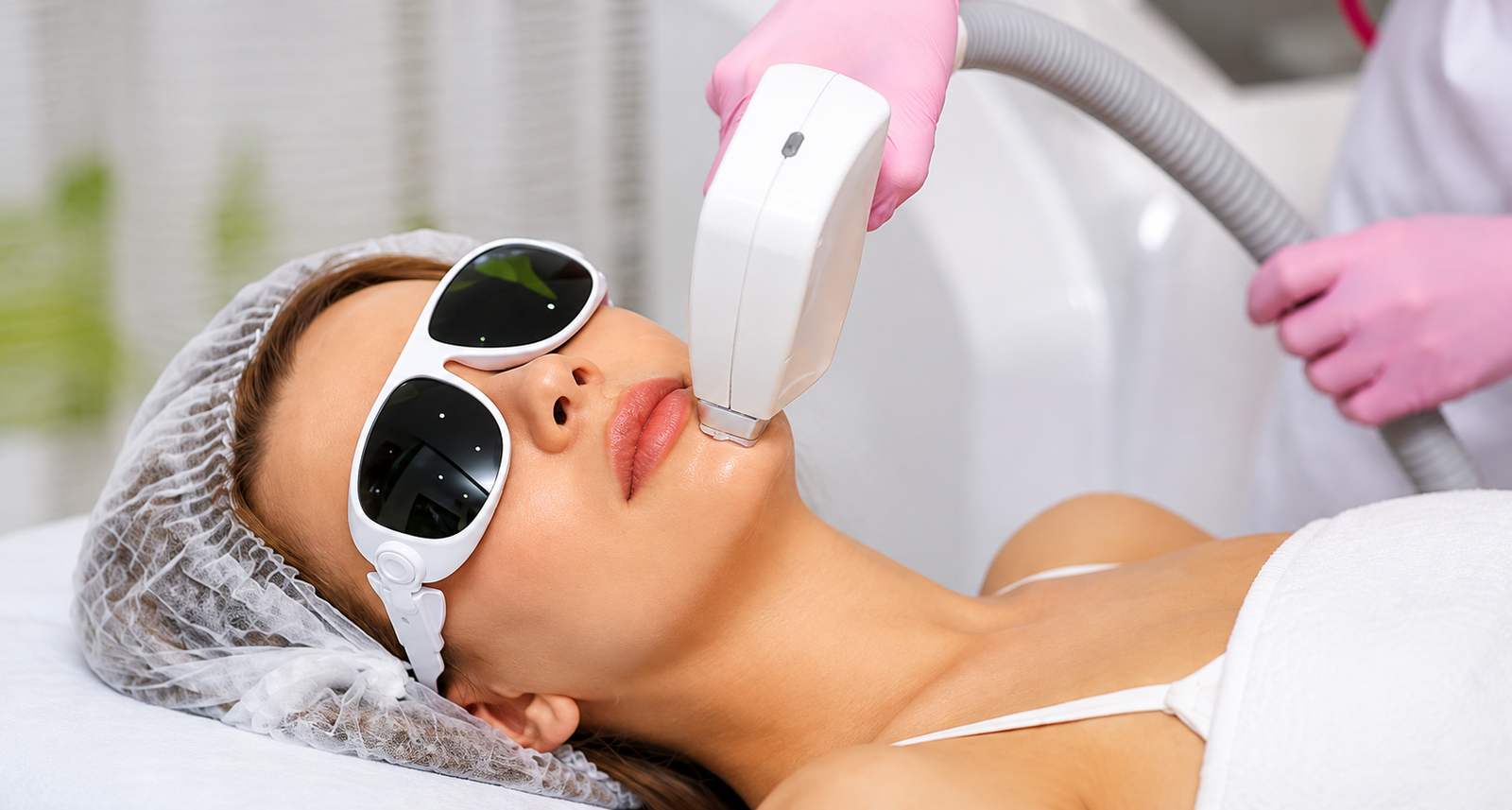 Dermatologist assessing skin before laser scar treatment for Indian skin at Skinfollix in Delhi