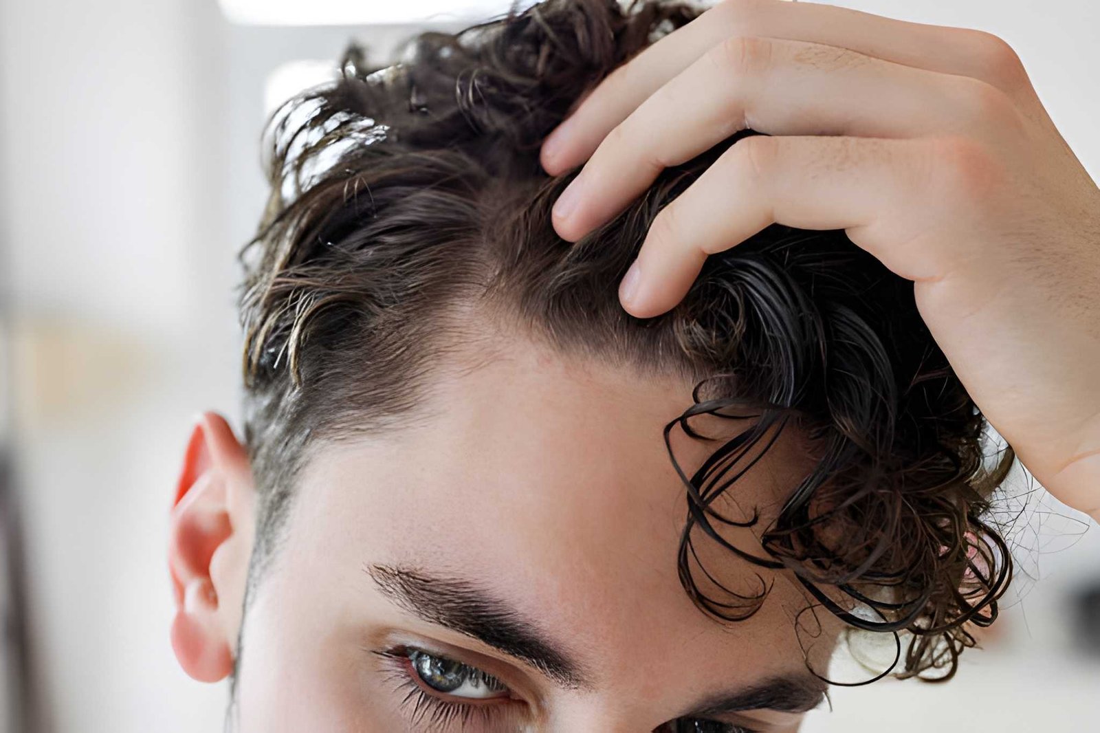 Early stage male pattern baldness with family history