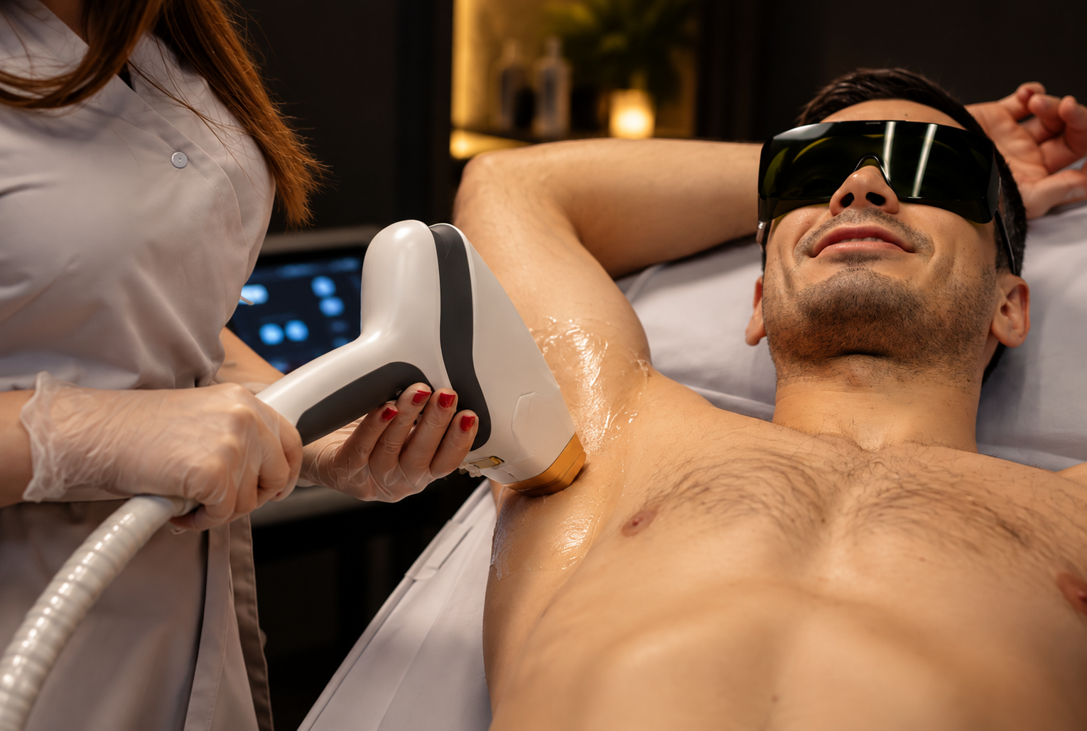 How body laser hair removal works at Skinfollix in Delhi