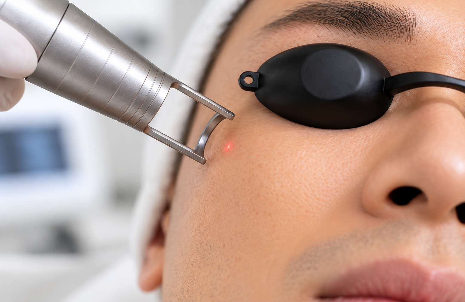 How laser hair removal for face works at Skinfollix in Delhi