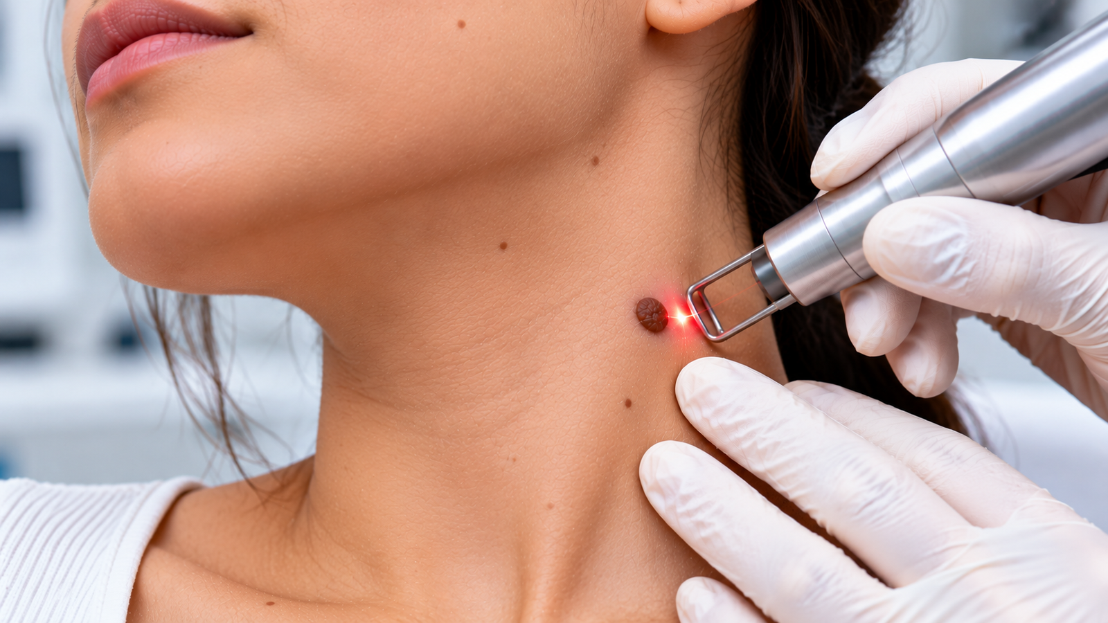 Moles On The Neck