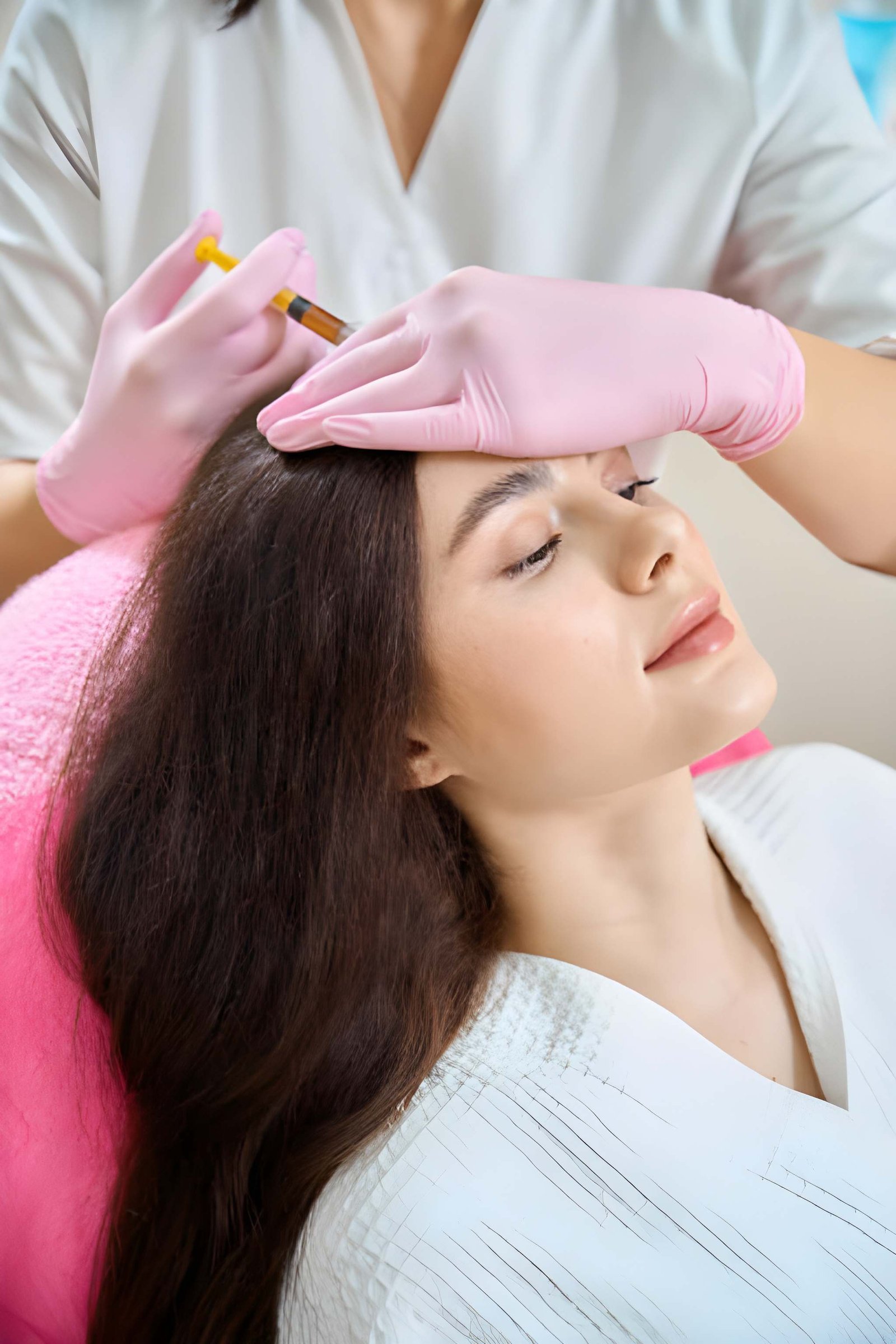 PRP hair treatment for women in Delhi at Skinfollix
