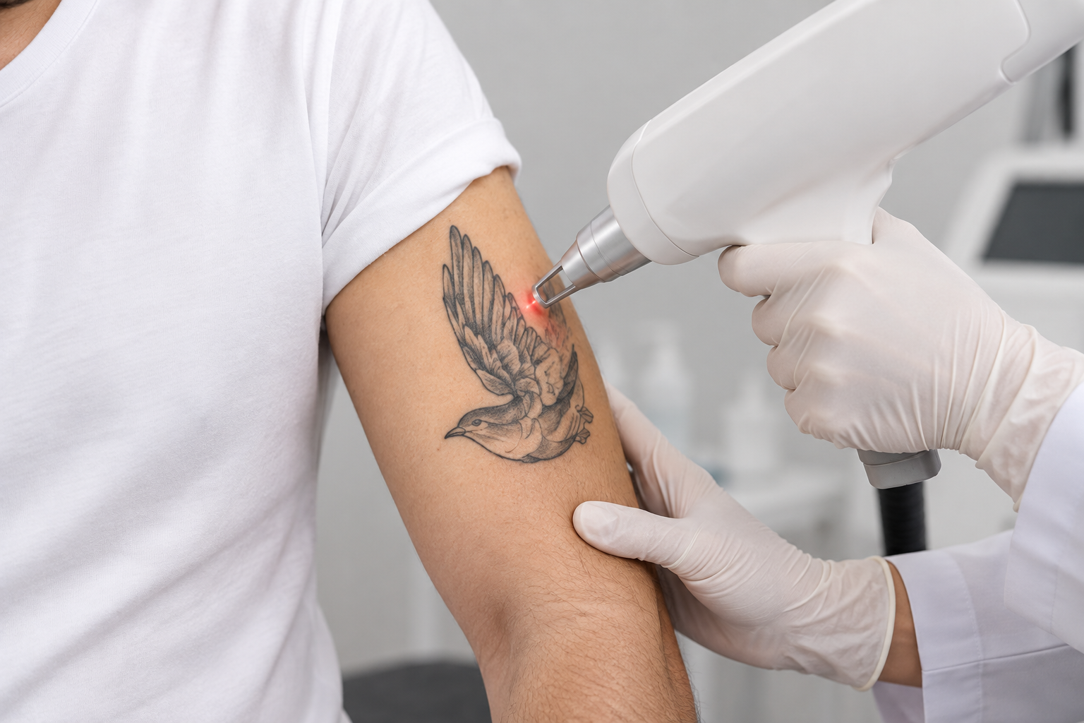 How laser tattoo removal works at Skinfollix, Delhi
